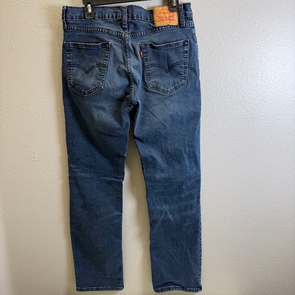 Levi's 514 Mens Jeans Size 33X32 Blue Straight Leg Pants Denim Medium Wash - Picture 2 of 7